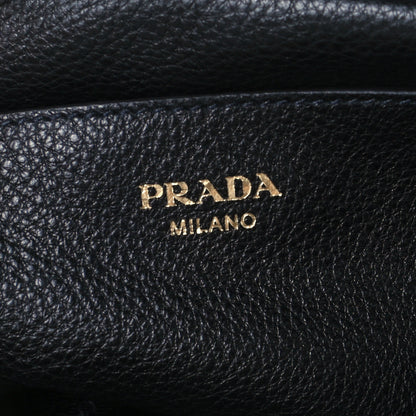Prada Vitello Daino Flap Crossbody Black 5 of 9