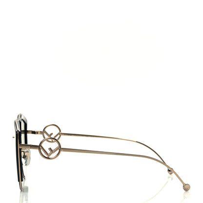 Fendi Metal Acetate F is Fendi Cat Eye Sunglasses FF 0290/S Gold 3 of 7
