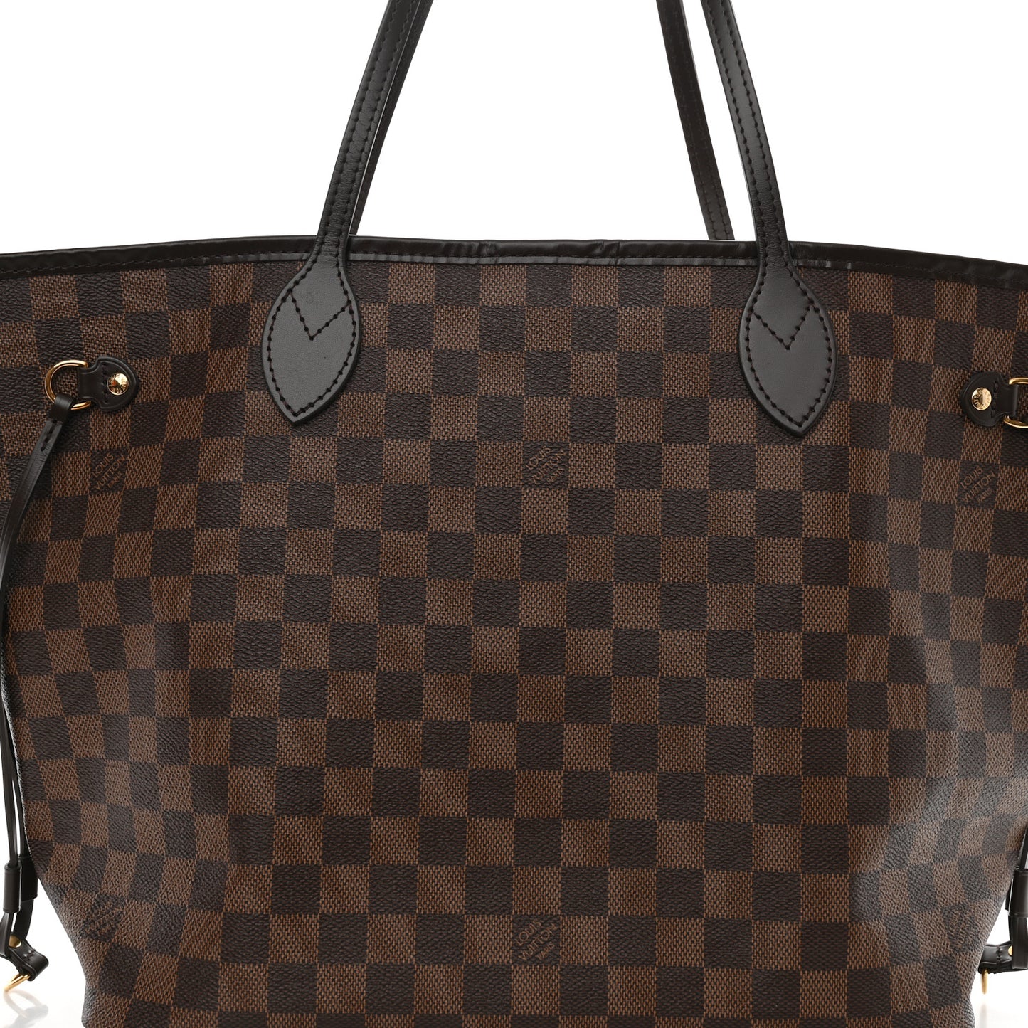 Damier Ebene Neo Neverfull MM Rose Ballerine