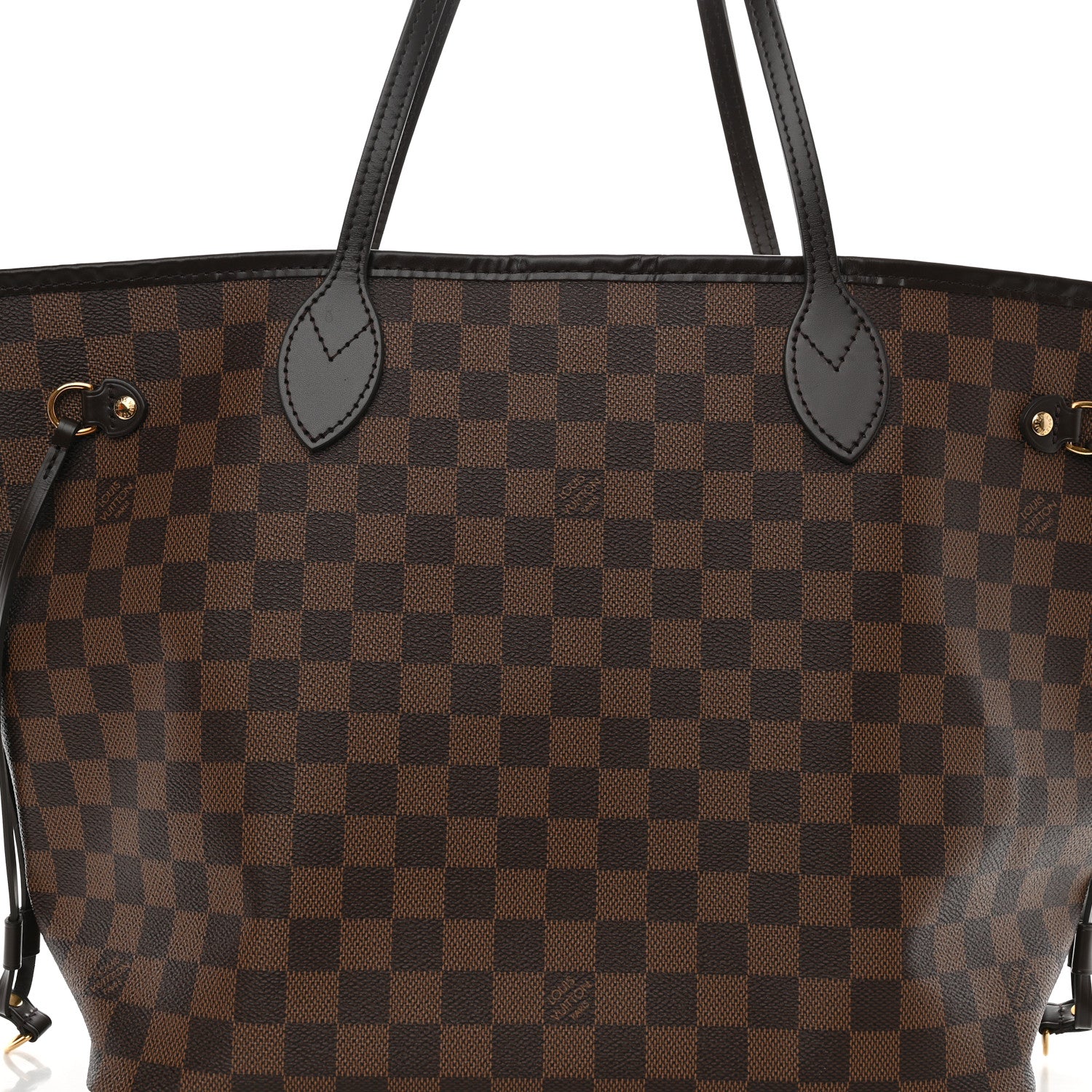 Louis Vuitton Damier Ebene Neo Neverfull MM Rose Ballerine 8 of 10
