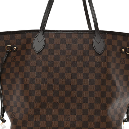 Louis Vuitton Damier Ebene Neo Neverfull MM Rose Ballerine 8 of 10