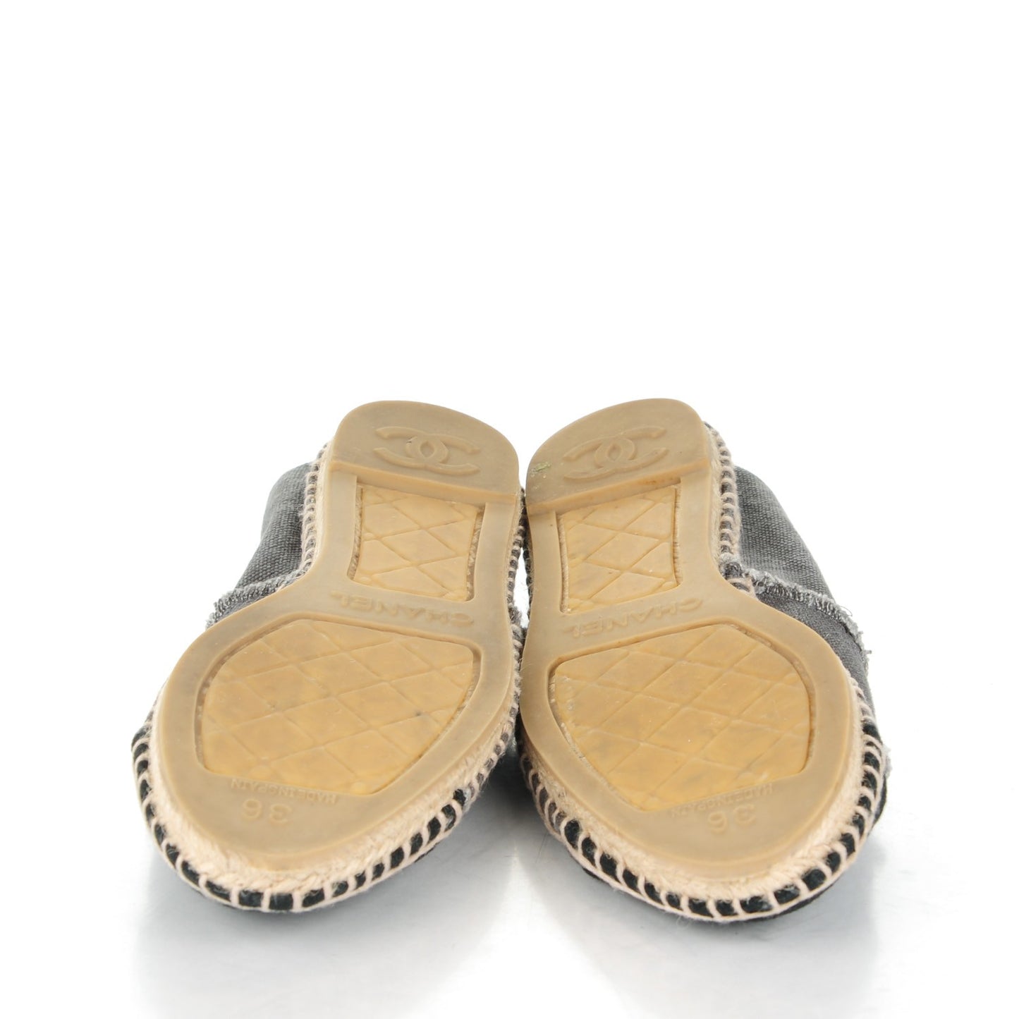 Toile CC Espadrilles 36 Grey Black