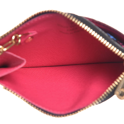 Louis Vuitton Monogram Multicolor Key Pouch Black Grenade 5 of 10