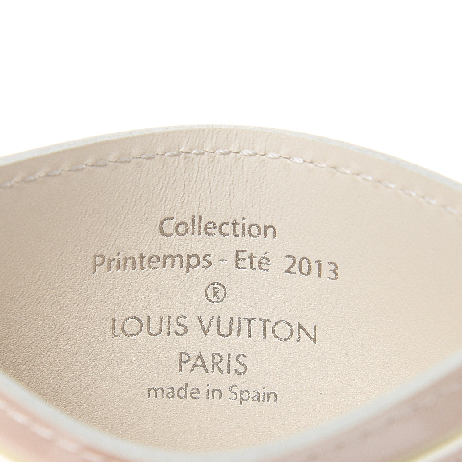 Louis Vuitton Damier Facette Card Holder Creme 6 of 7