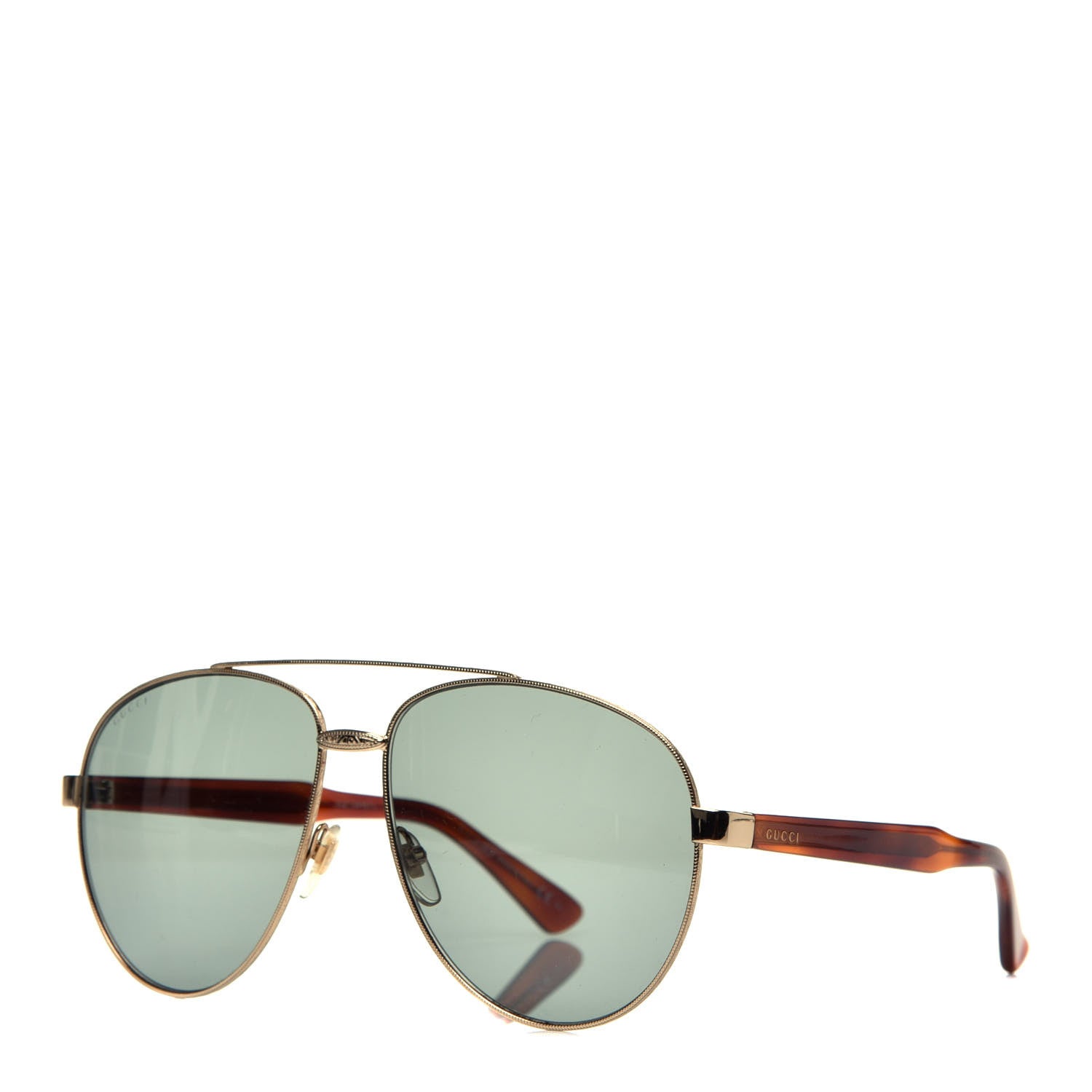 Gucci Aviator Sunglasses GG 2283/S Gold 1 of 8