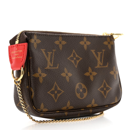 Louis Vuitton Monogram 2020 Christmas Animation Bumper Cars Mini Pochette Accessories Coquelicot 3 of 7