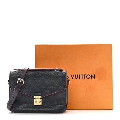 Louis Vuitton Empreinte Pochette Metis Marine Rouge 12 of 12