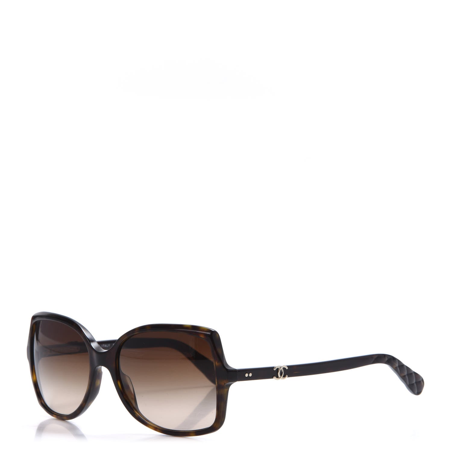 Chanel Square CC Logo Sunglasses 5245 Tortoise 1 of 9