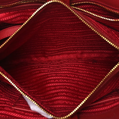 Prada Saffiano Medium Galleria Double Zip Tote Fuoco 5 of 13