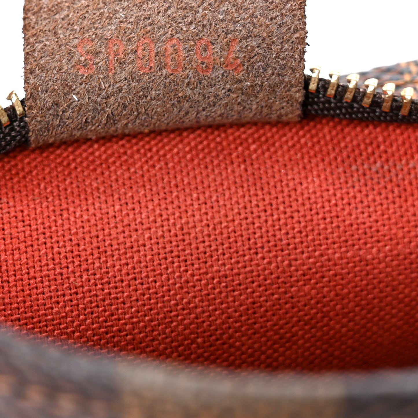 Damier Ebene Trousse Make Up Bag Pochette