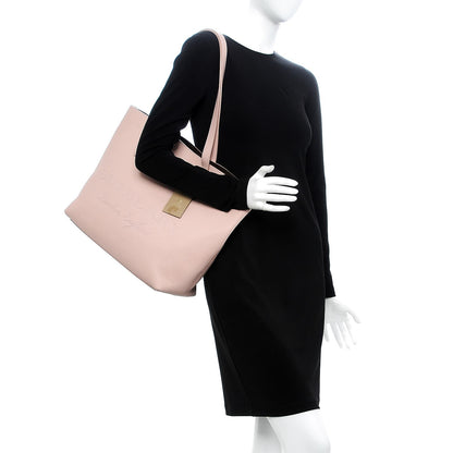 Burberry Grainy Calfskin Remington Tote Pale Ash Rose 2 of 7
