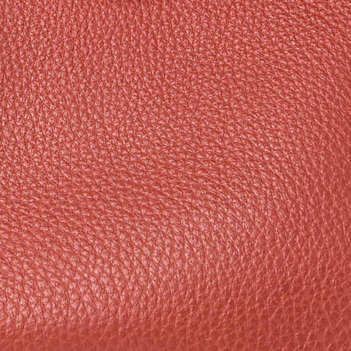 swatch of hermes rouge venetian in taurillon clemence FASHIONPHILE