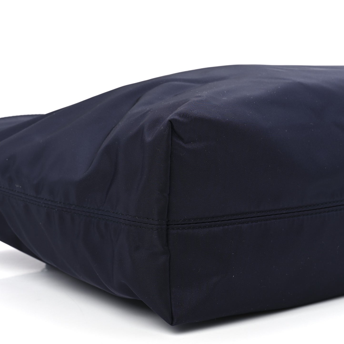 Nylon Logo Tote Medium Blue