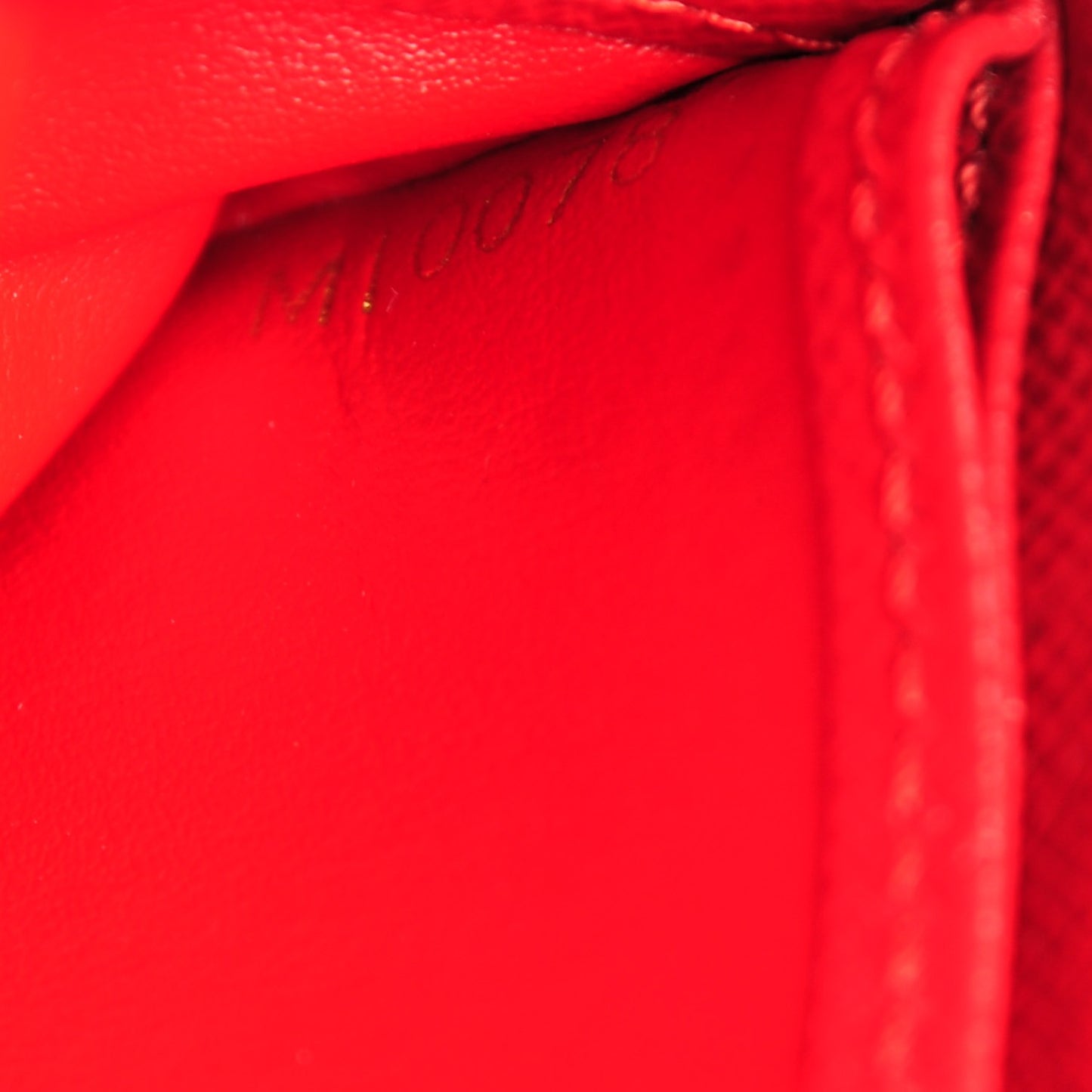 Damier Ebene Complice Trunks and Bags Wallet Red