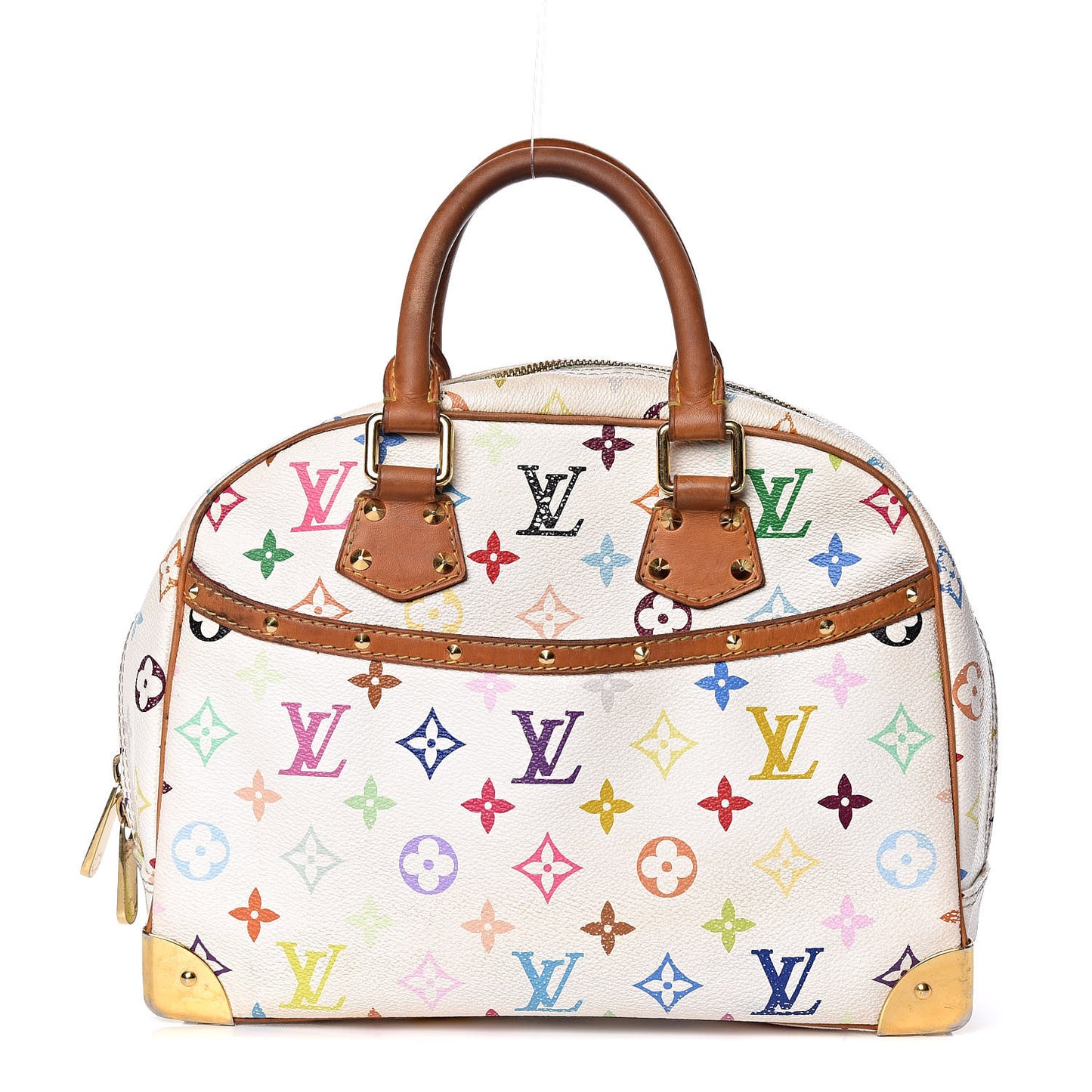 Monogram Multicolor Trouville White