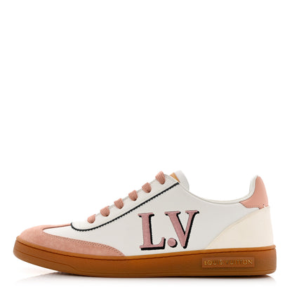 Louis Vuitton Calfskin Frontrow Sneakers 39 Rose Clair 1 of 11