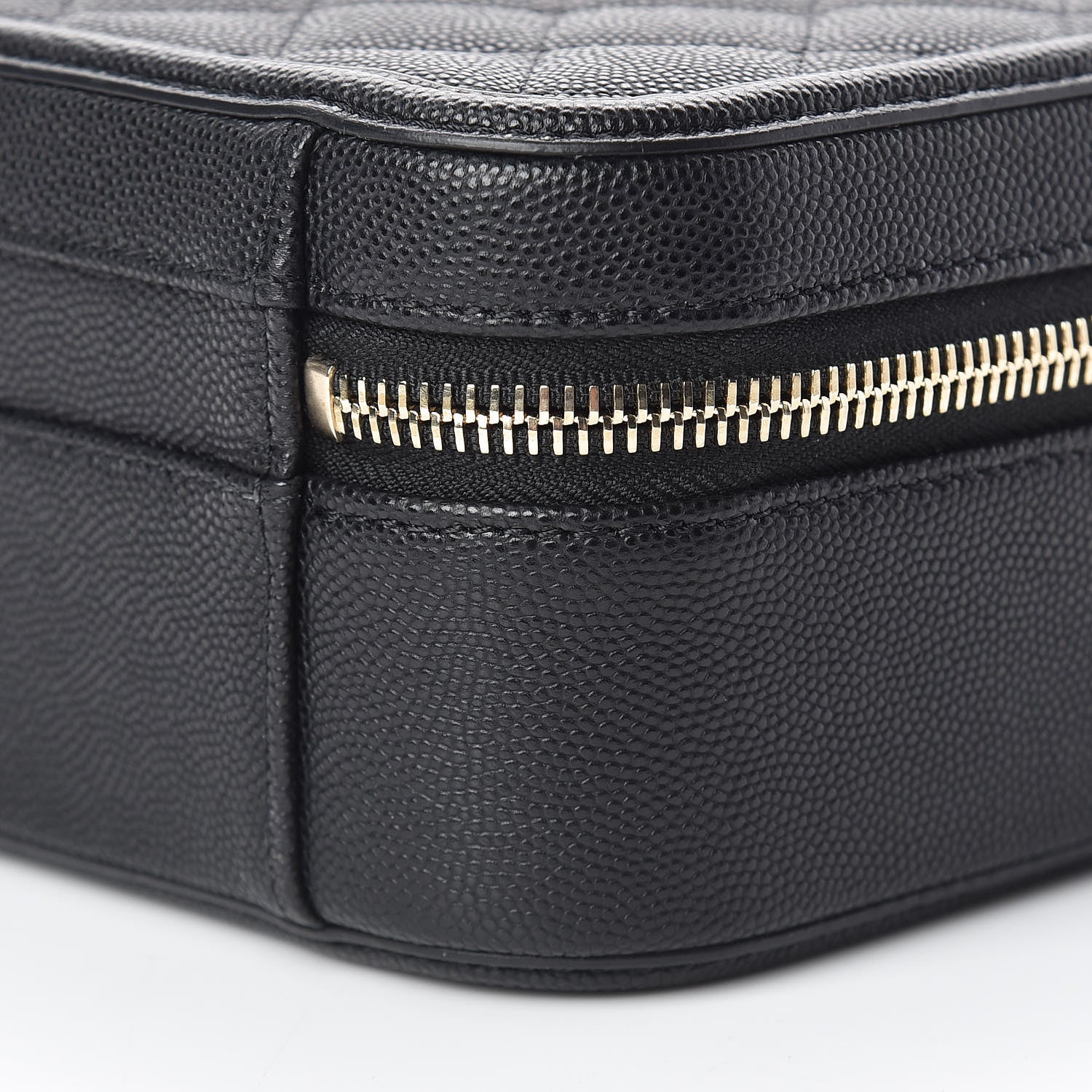 Chanel Caviar Quilted Medium CC Filigree Vanity Case Black 10 of 10