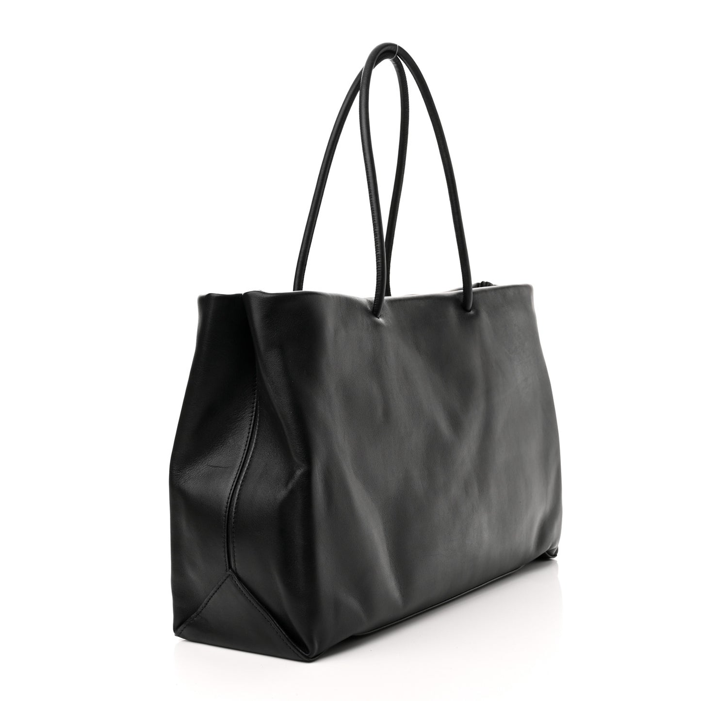 Calfskin Large Essential 31 Rue Cambon Tote Black