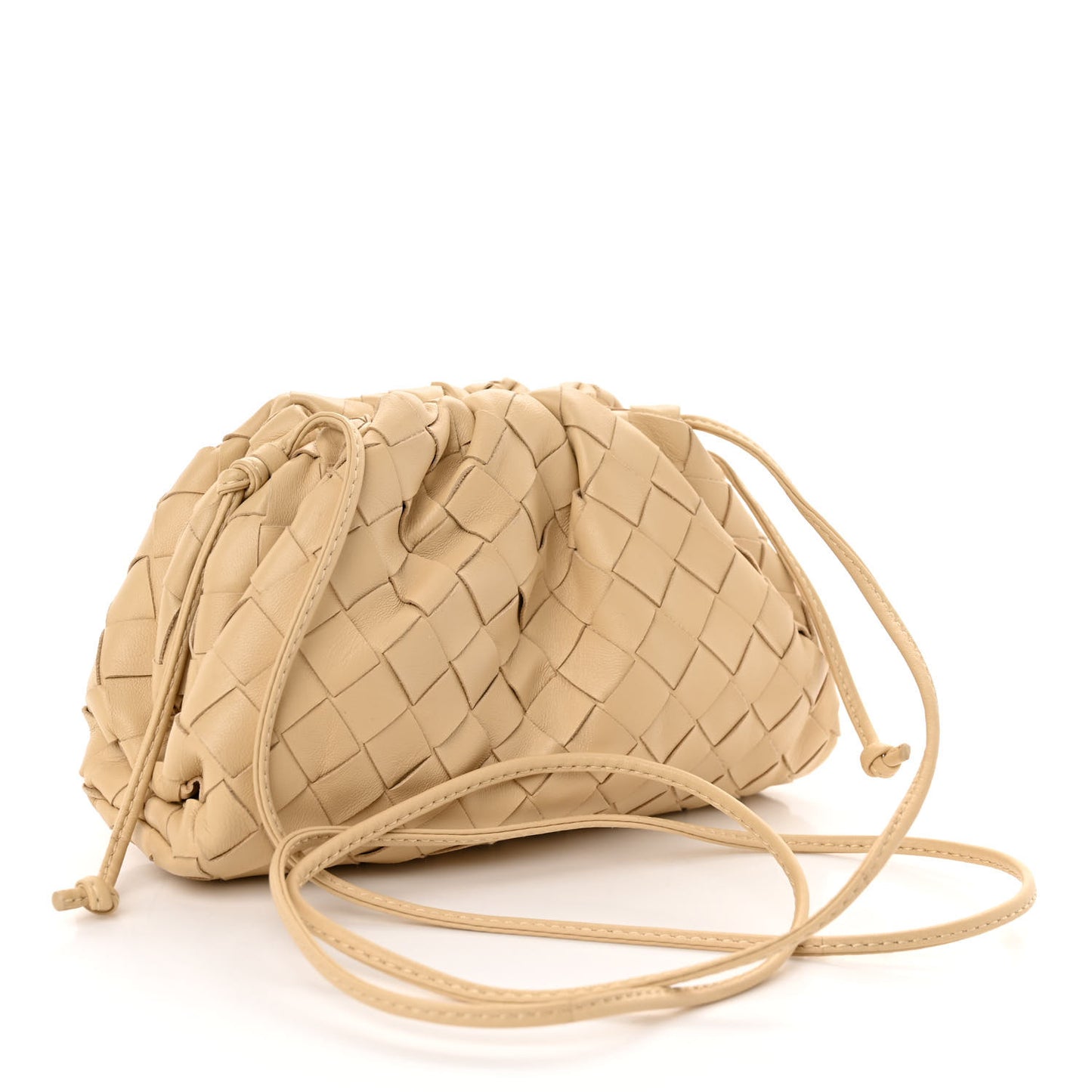 Nappa Intrecciato The Mini Pouch Porridge