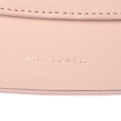 Mansur Gavriel Calfskin Flap Crossbody Bag Rosa 6 of 10