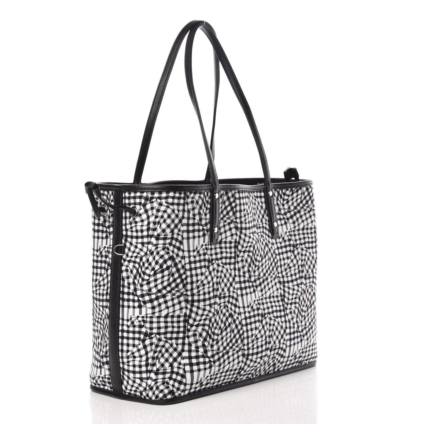 Visetos Medium Reversible Shopper Tote Black