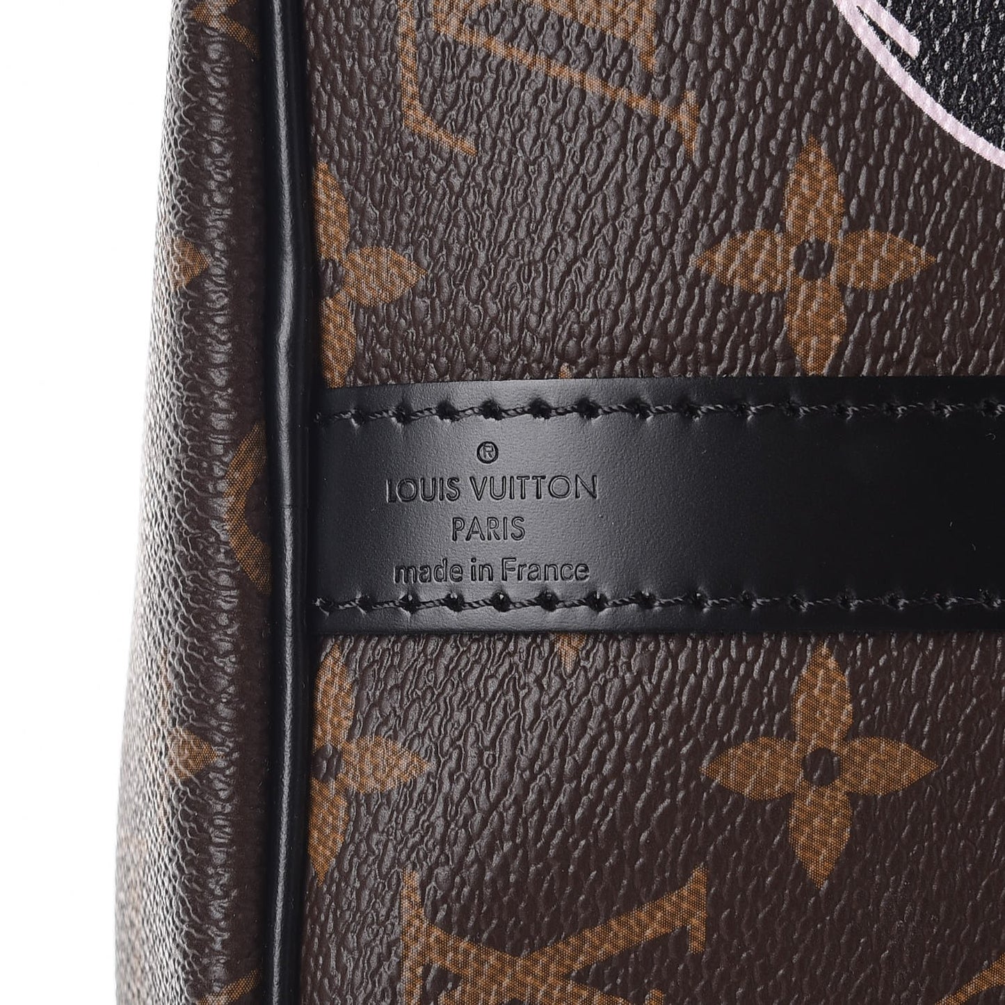 Monogram My World Tour Speedy Bandouliere 30 Black