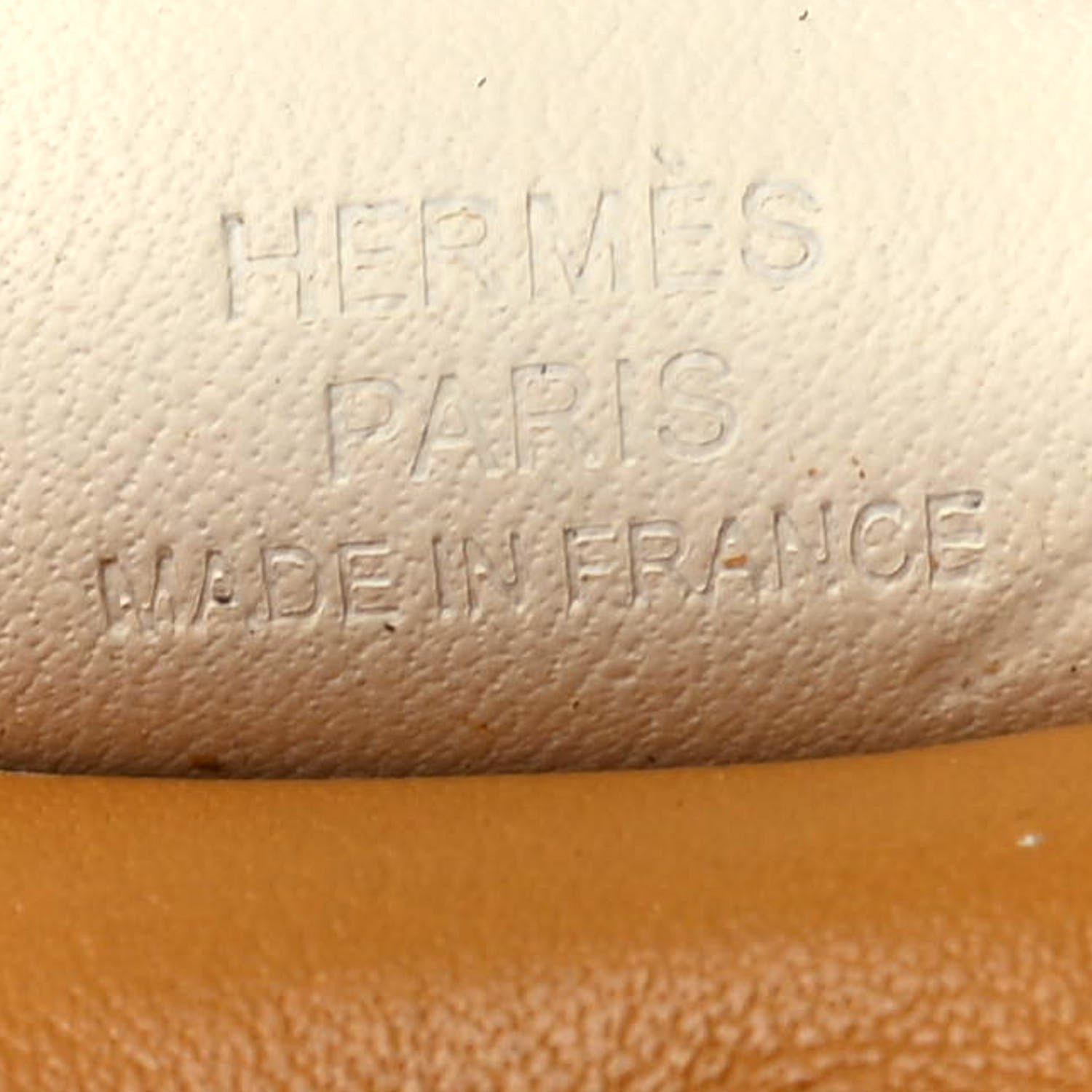 Hermes Milo Lambskin Grigri Rodeo Pegase Horse Bag Charm PM Sesame Black Nata 3 of 4