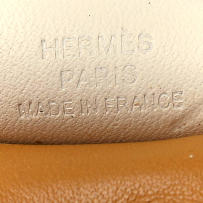 Hermes Milo Lambskin Grigri Rodeo Pegase Horse Bag Charm PM Sesame Black Nata 3 of 4
