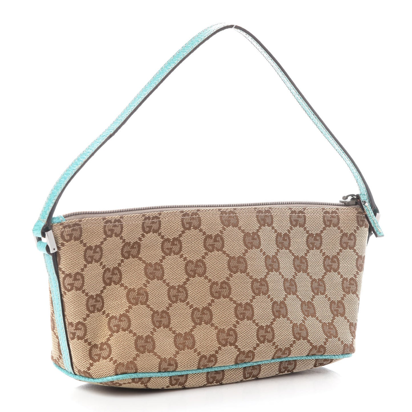Monogram Boat Pochette Teal