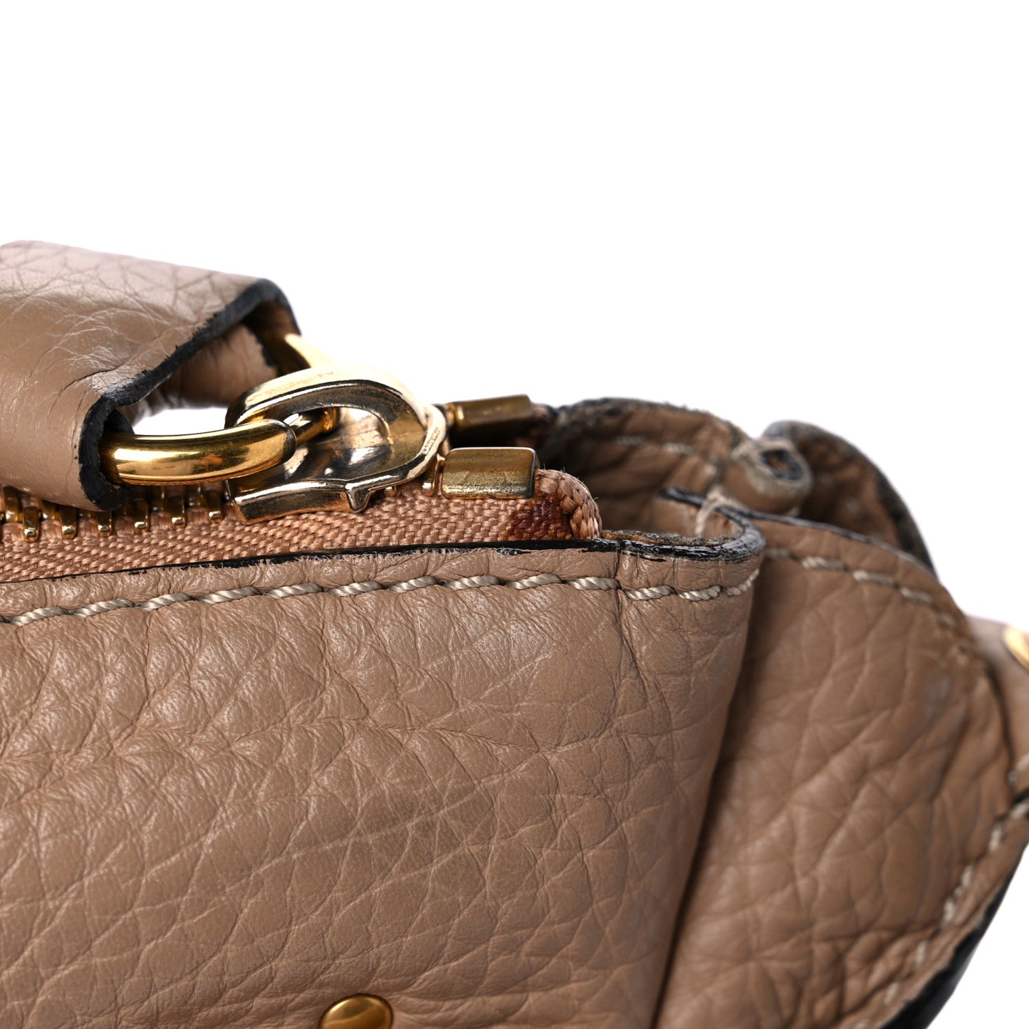 Calfskin Medium Marcie Satchel Nut