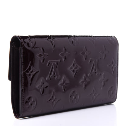 Louis Vuitton Vernis Sarah Wallet Amarante 3 of 9