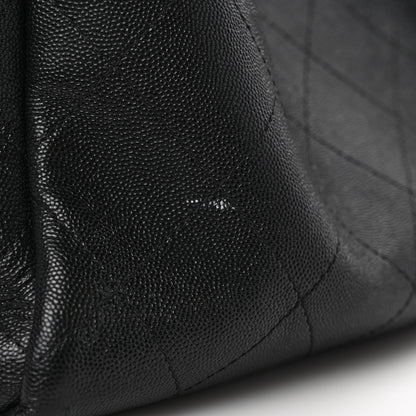 Chanel Caviar Stitched Large Shopping Tote Black 9 of 11