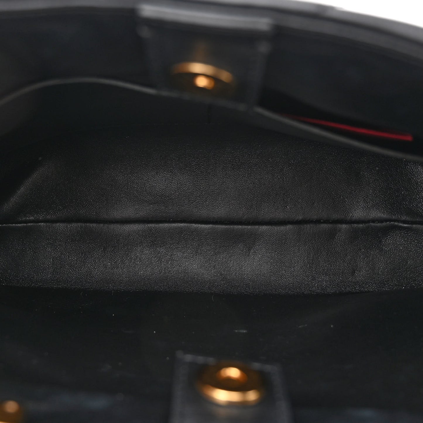 Nappa Roman Stud The Handle Bag Black
