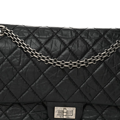 Chanel Aged Calfskin Quilted 2.55 Reissue 226 Flap Black 8 of 16