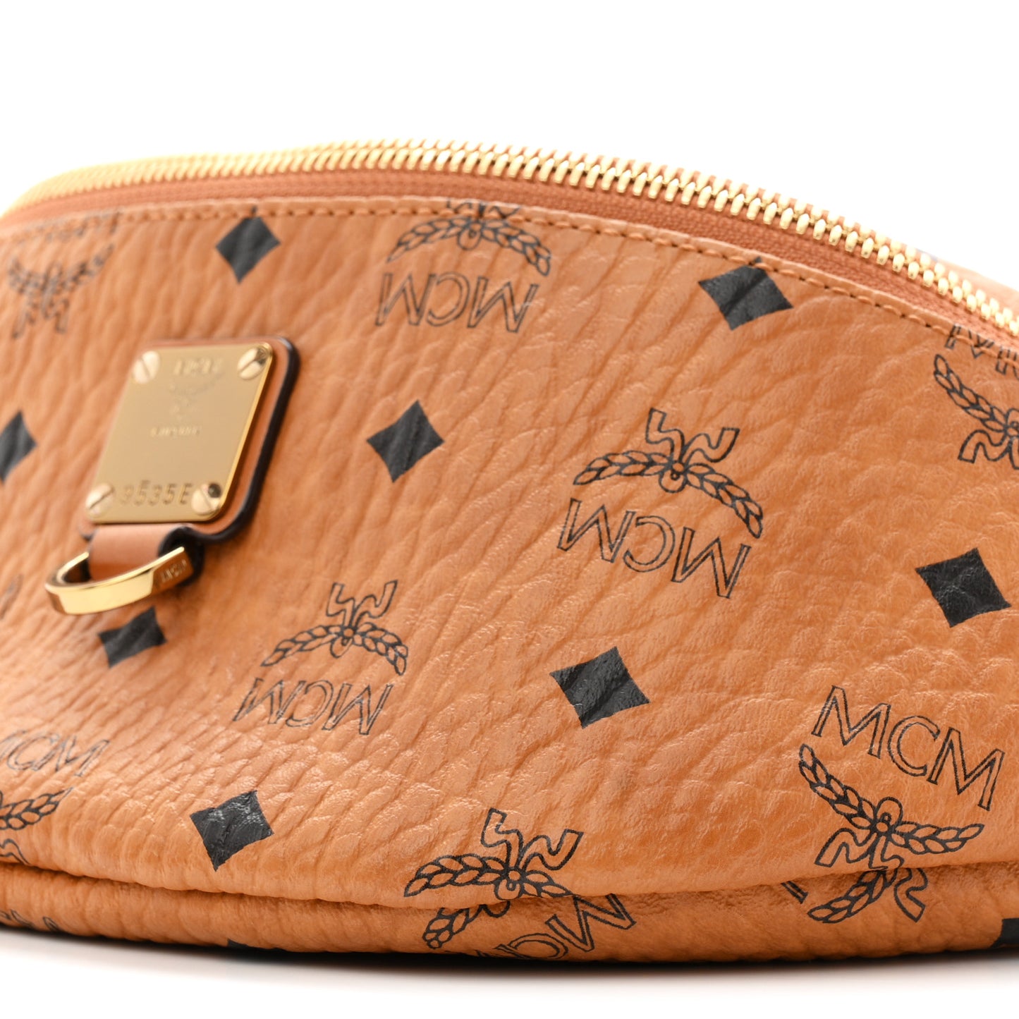 Visetos Medium Fusten Belt Bag Cognac