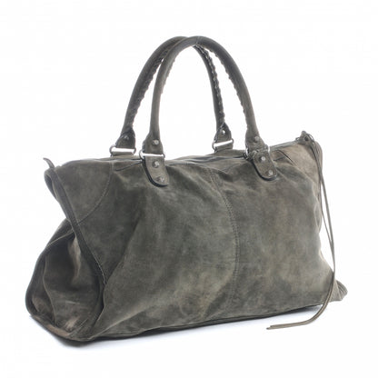 Balenciaga Baby Daim Suede Work Green 3 of 7