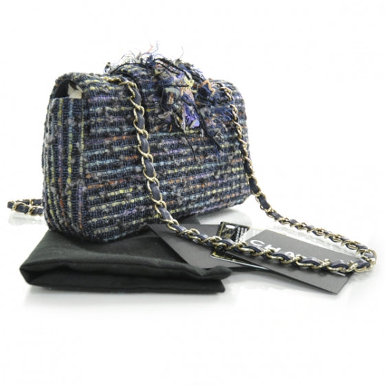 Tweed Sequins Small Flap