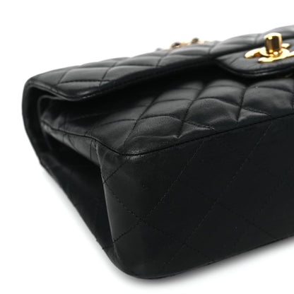 Chanel Lambskin Quilted Small Double Flap Black 8 of 9
