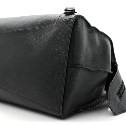 Balenciaga Grained Calfskin Neo Classic Black Hardware Large Top Handle Bag Black 9 of 21