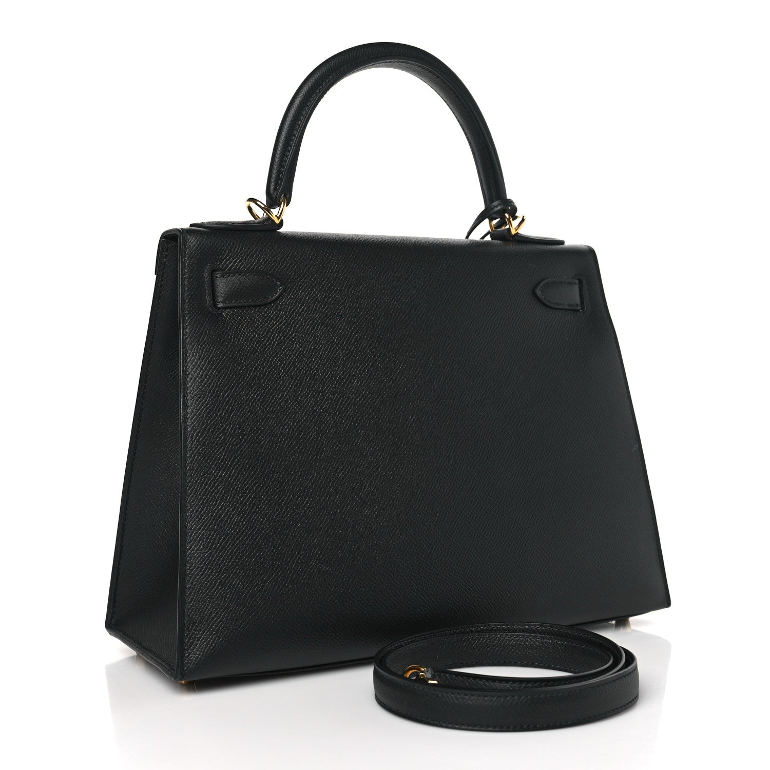 Hermes Epsom Kelly Sellier 28 Black 3 of 9