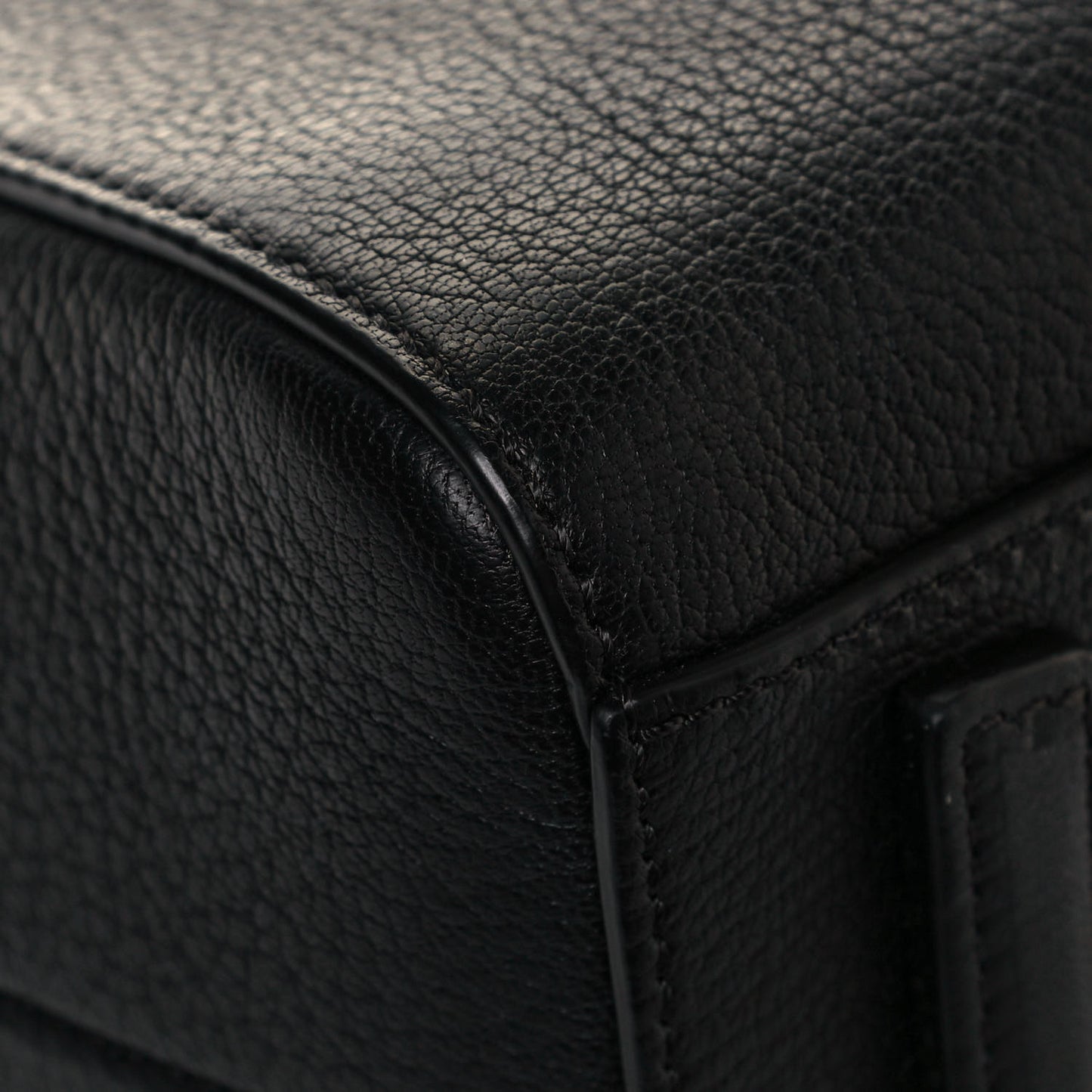 Sugar Goatskin Mini Antigona Black