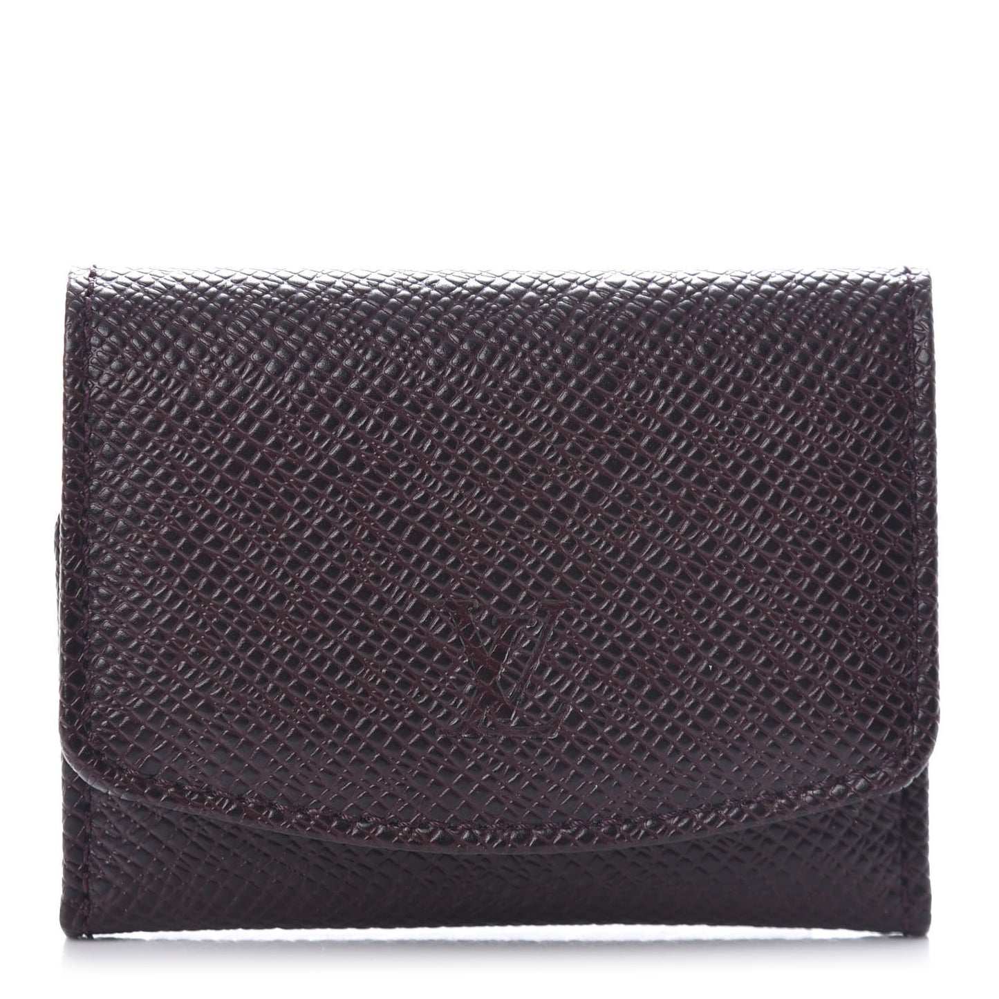 Taiga Cufflinks Case Acajou