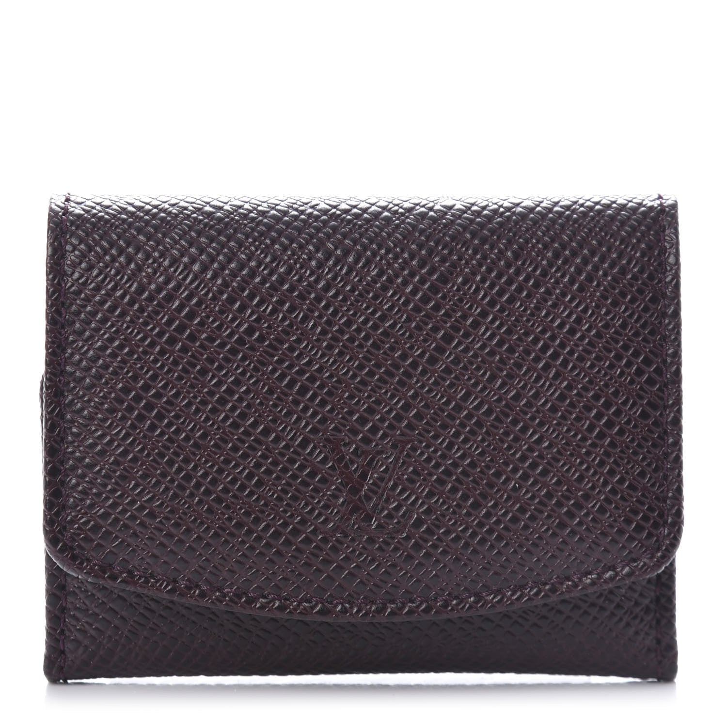 Louis Vuitton Taiga Cufflinks Case Acajou 1 of 8
