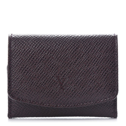 Louis Vuitton Taiga Cufflinks Case Acajou 1 of 8