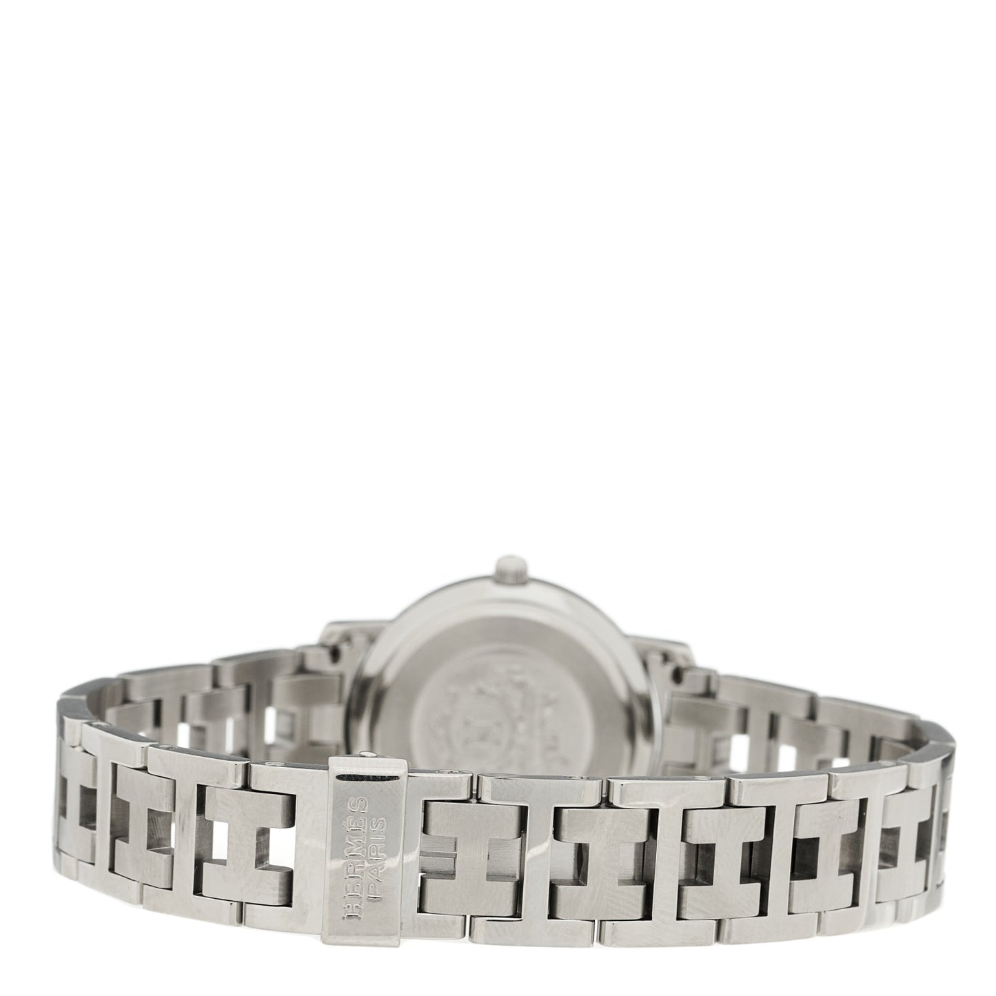Stainless Steel 24mm Clipper Quartz Watch Black