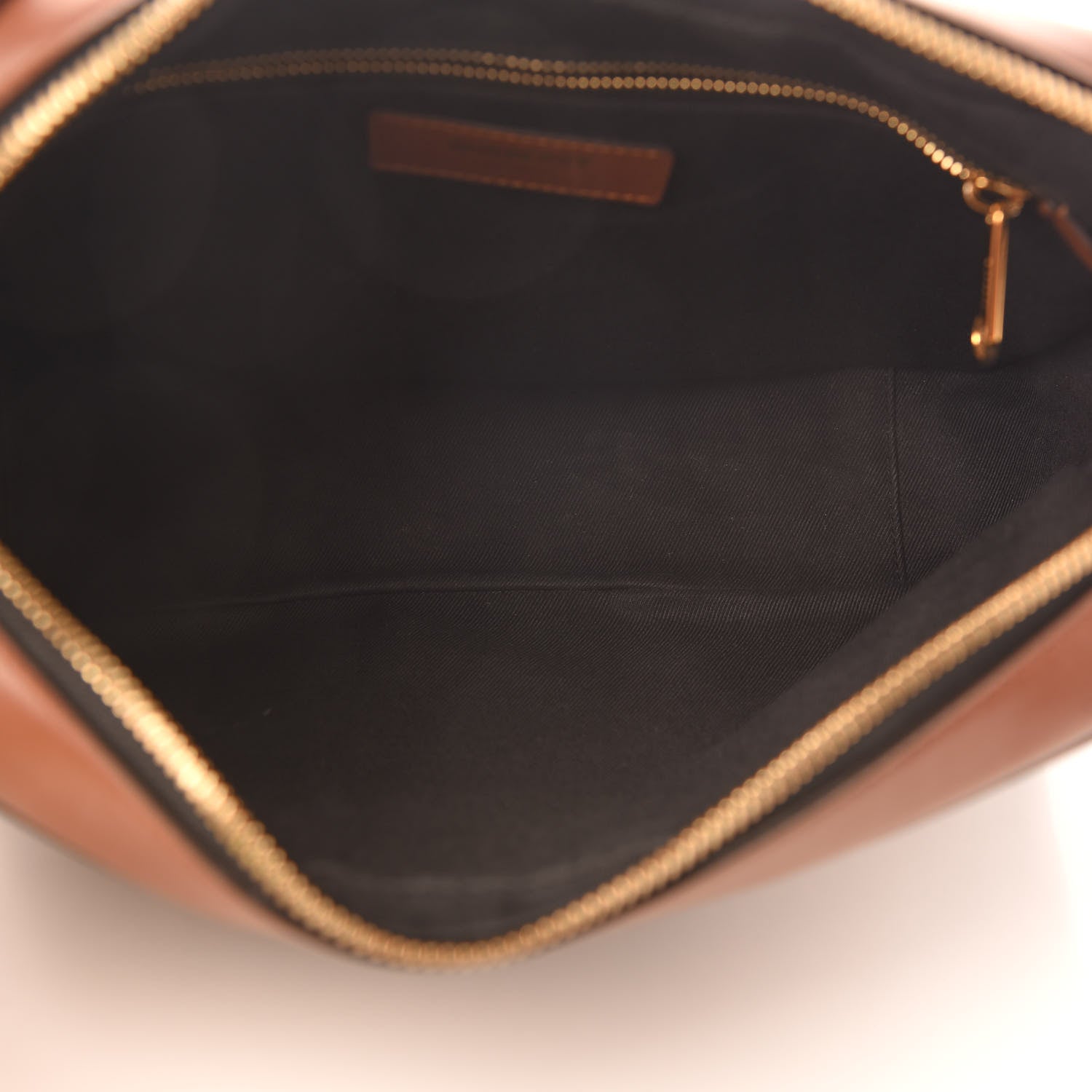 Burberry E-Canvas Monogram Calfskin Knight Messenger Bag Bridle Brown 4 of 9