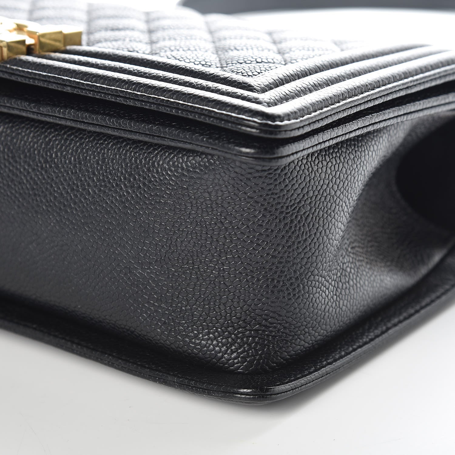 Chanel Caviar Quilted Medium Boy Flap Black 6 of 9