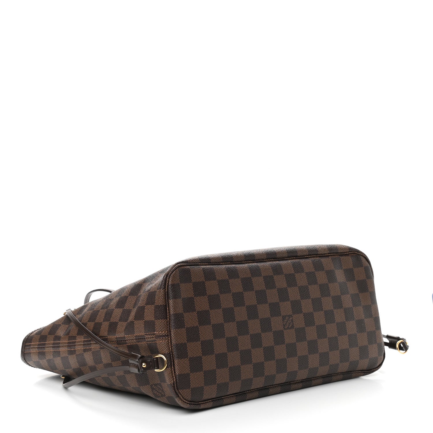 Louis Vuitton Damier Ebene Neo Neverfull MM Rose Ballerine 4 of 12