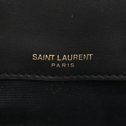 Saint Laurent Patent Monogram Baby Niki Chain Satchel Tortoiseshell 6 of 11