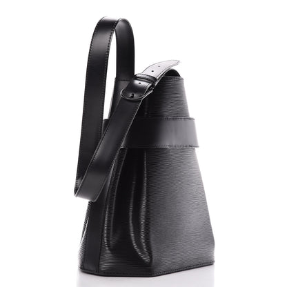 Louis Vuitton Epi Sac D'Epaule Black 3 of 10